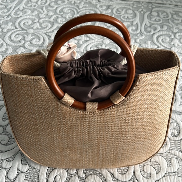 Straw handbag - Picture 6 of 7